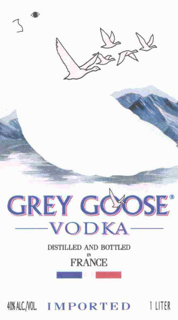 Grey Goose Vodka  1.0L