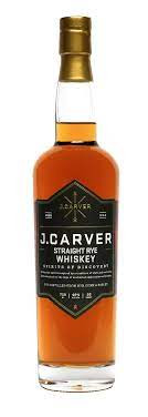 J Carver Rye Whiskey 750ml