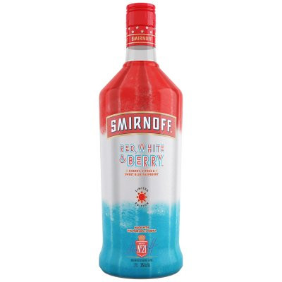 Smirnoff Red White & Berry Vodka  1.75L