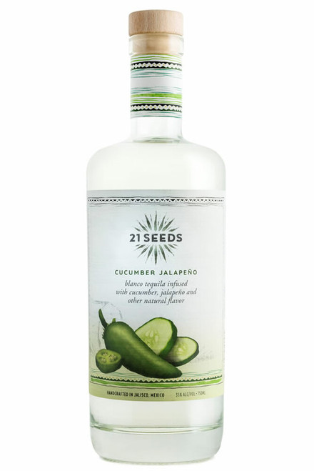 21 Seeds Cucumber Jalapeno Infused Tequila 750ml