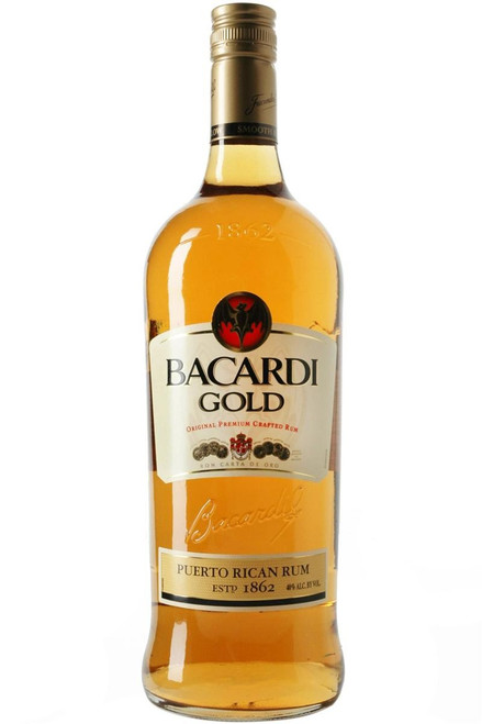 Bacardi Gold Rum  1.0L