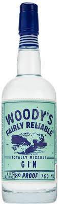 Woody's Fairly Reliable Gin  750ml