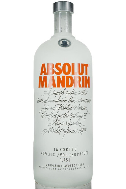 Absolut Mandrin Vodka  1.75L