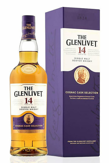 Glenlivet 14yr Cognac Cask 750ml