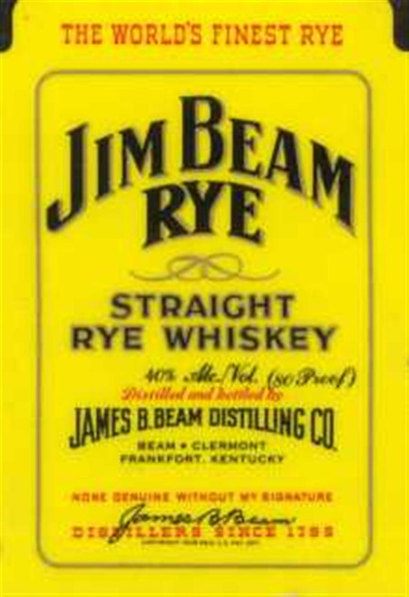 Jim Beam Rye 1.0L
