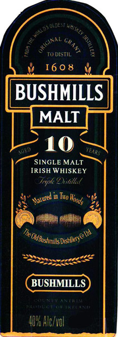 Bushmills Malt 10yr 750ml