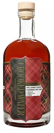 Crooked Water Minneapple Brandy  750ml