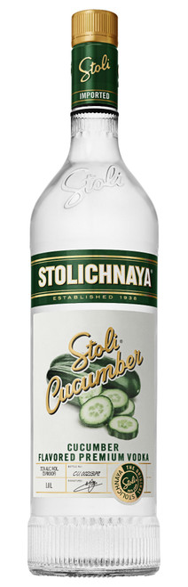 Stoli Cucumber Vodka  1.0L