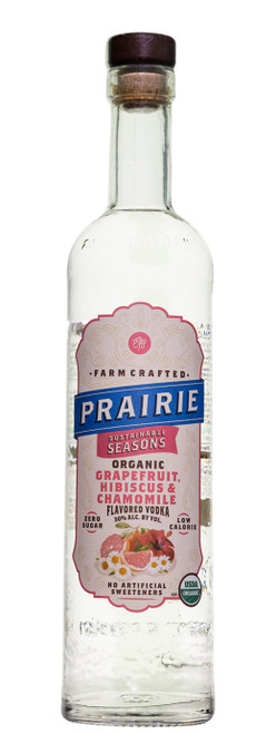 Prairie Grapefruit Hibiscus Vodka  750ml