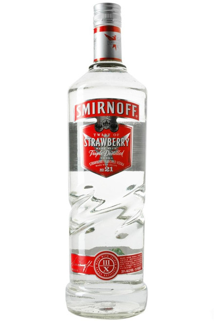 Smirnoff Strawberry Vodka 1.0L