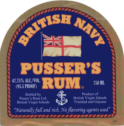 Pusser's Rum 750ml - Haskell's Wine & Spirits