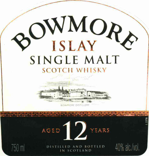 Bowmore Islay 12yr  750ml