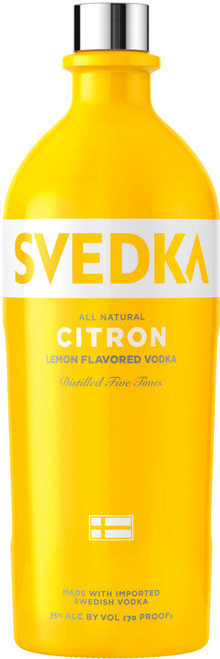 Svedka Citron Vodka  1.0L
