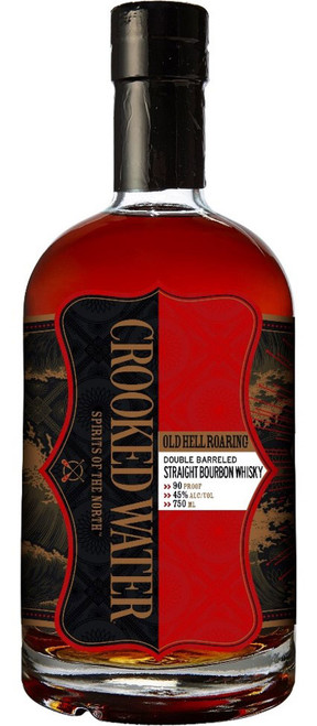 Crooked Water Old Hell Roar Bourbon  750ml