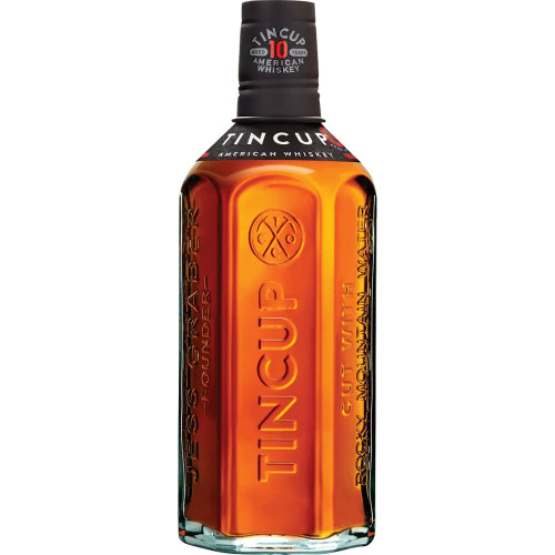 Tin Cup 10yr Colorado Whiskey  750ml