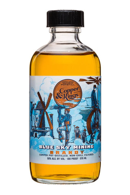 Copper & Kings Blue Sky Mining Brandy  375ml