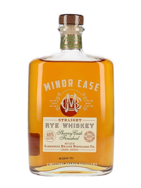 Minor Case Straight Rye Whiskey  750ml