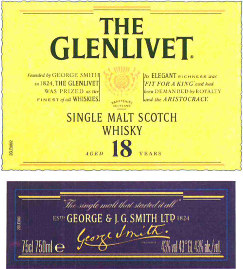 Glenlivet 18yr 750ml