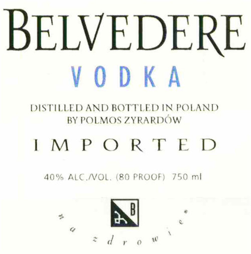 Belvedere Vodka 1.75L