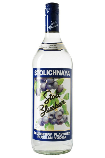 Stoli Blueberi Vodka 1.0L