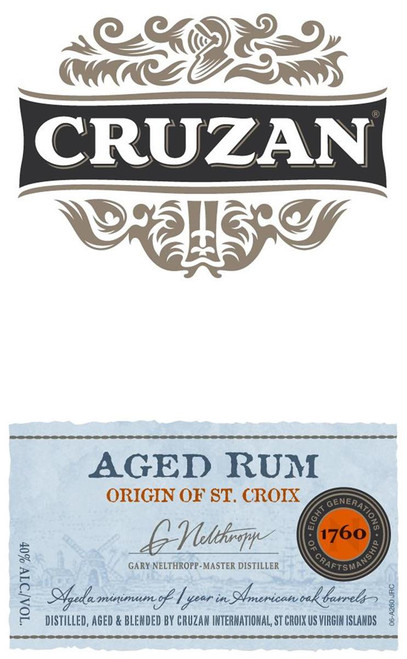Cruzan Silver Rum 1.0L