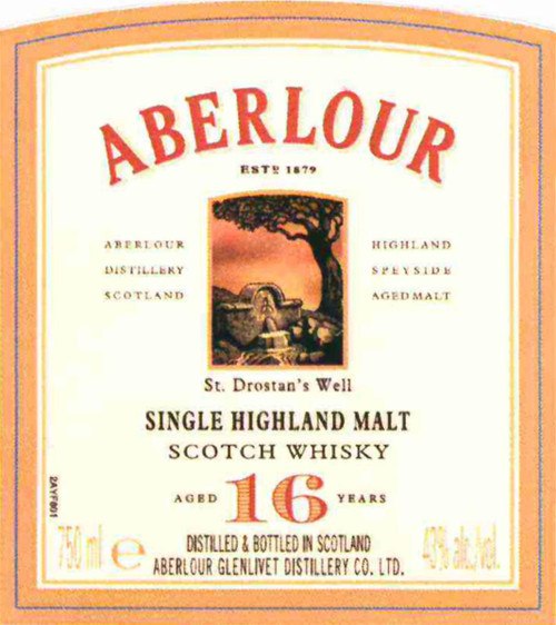 Aberlour 16yr Scotch 750ml