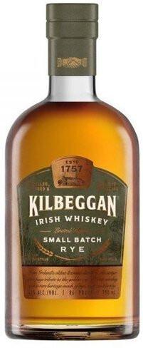 Kilbeggan Small Batch Rye Irish Whiskey  750ml