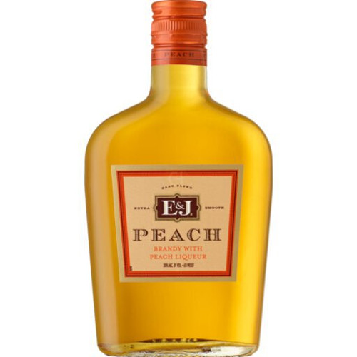 E & J Peach Brandy  375ml