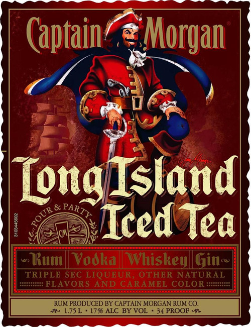 Captain Morgan Long Island Tea 1.75L