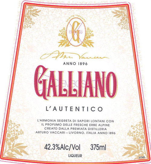 Galliano 750ml