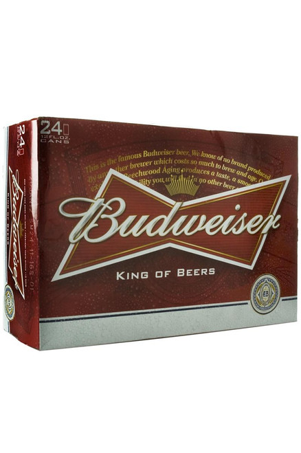 Budweiser 24pk cans