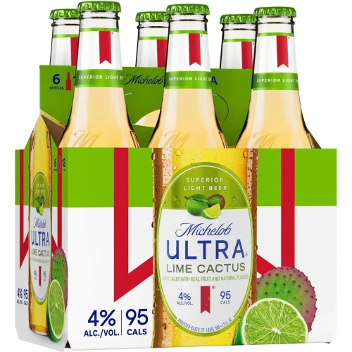 Michelob Ultra Lime Cactus 6pk bottles