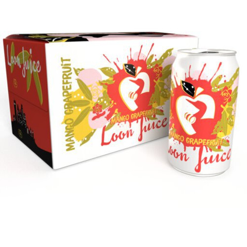 Loon Juice Mango Grapefruit Cider 6pk cans