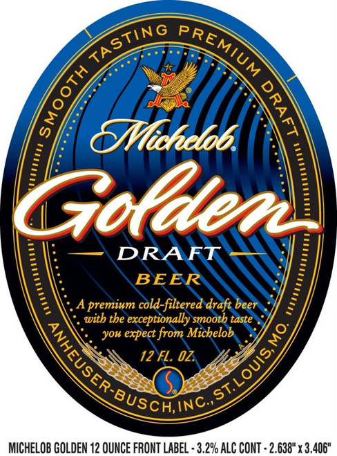 Michelob Golden Draft 12pk bottles