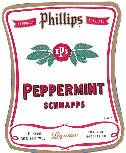 Phillips Peppermint 60 Proof Traveler  750ml