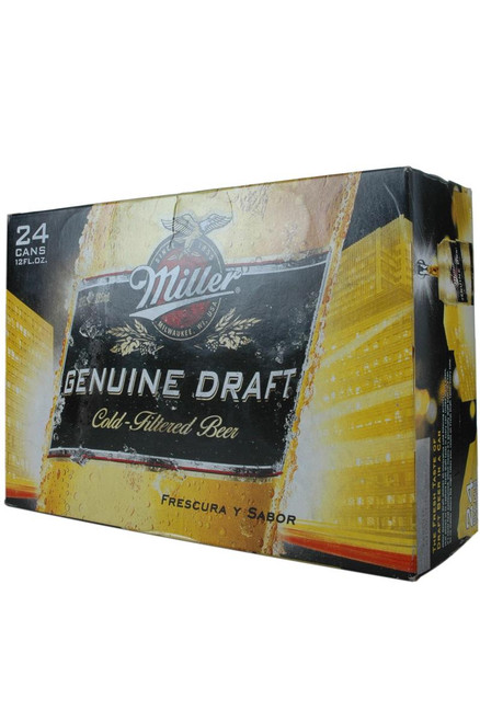 Miller Genuine Draft 24pk cans