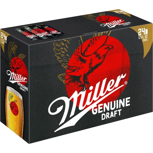 Miller Genuine Draft 24pk cans