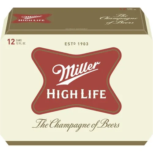 Miller High Life 12pk cans