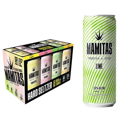 Mamitas Seltzer Variety 8pk cans
