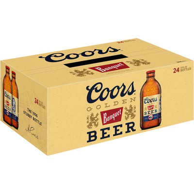 Coors Banquet 24pk bottles
