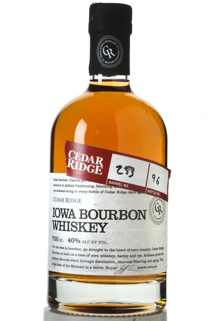 Cedar Ridge Iowa Bourbon  750ml