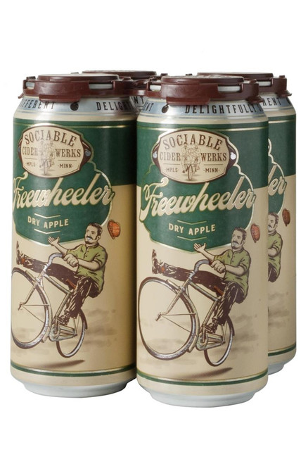 Sociable Cider Werks Freewheeler 16oz 4pk cans