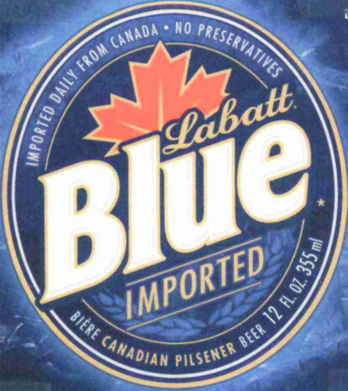 Labatt Blue 6pk bottles