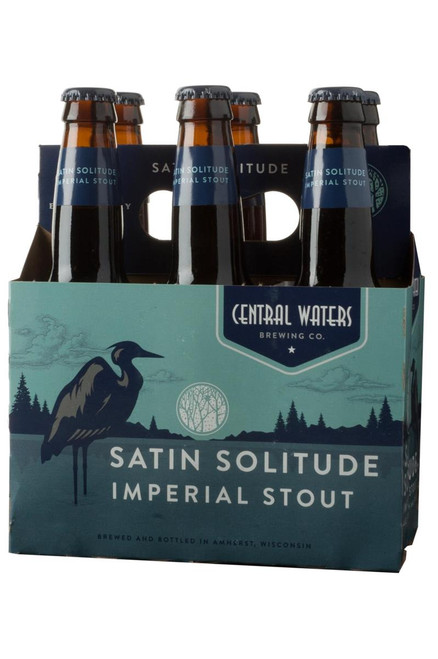 Central Waters Satin Solitude Stout 6pk bottle