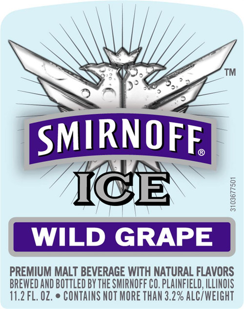 Smirnoff Twisted Grape 6pk bottles