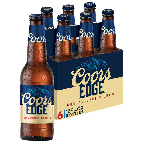 Coors Edge Non Alcoholic 6pk bottles