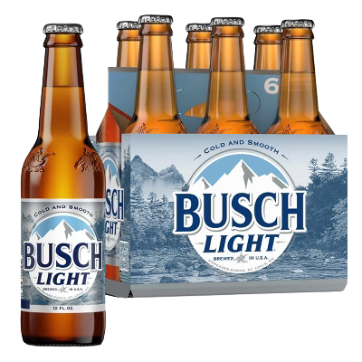 Busch Light 6pk bottles
