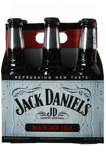 Jack Daniels Cocktails Black Jack Cola 6pk cans
