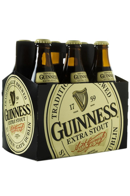Guinness Extra Stout 6pk bottles