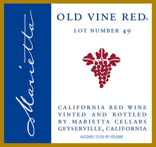 Marietta Old Vine Red